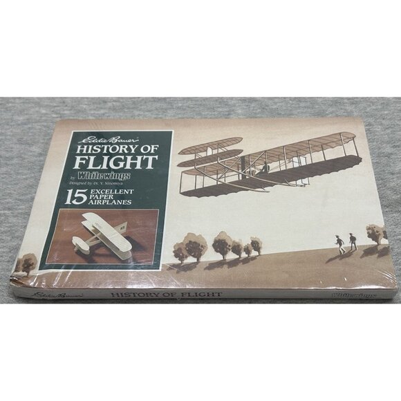 Eddie Bauer History of Flight By Whit wings Booklet Designed By Dr. Y. Ninomiya - Picture 1 of 10